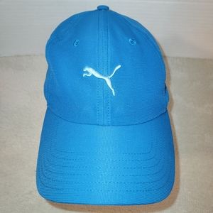 Puma women's blue golf adjustable cap